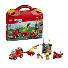 Lego Juniors 10740 Конструктор Лего Джуниорс Чемоданчик Пожарная команда