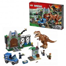 LEGO Juniors 10758 Конструктор Лего Джуниорс Jurassic World Побег Ти-Рекса