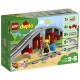 LEGO DUPLO 10872 Конструктор Лего Дупло Железнодорожный мост и рельсы